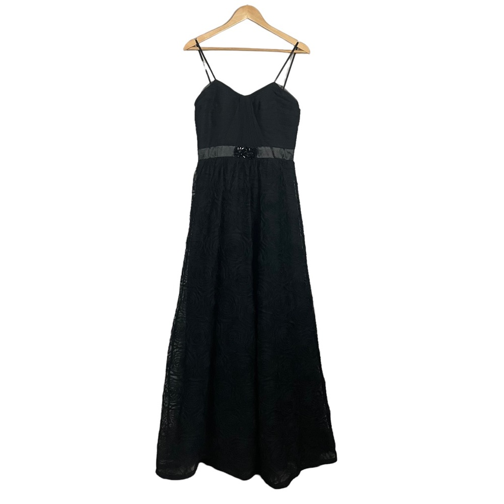 Adrianna Papell Tulle Rose Dress